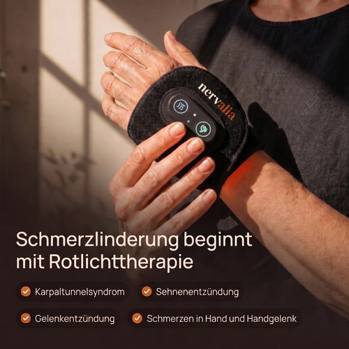 Beende Kribbeln, Taubheitsgefühle und Schmerzen im Handgelenk – in nur 15 Minuten täglich.